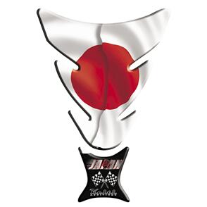 KEITI TANK PAD JAPANESE FLAG KT006 [WHITE/RED] NS
